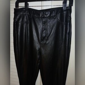 Shine Star Faux Leather M Women's Pants
